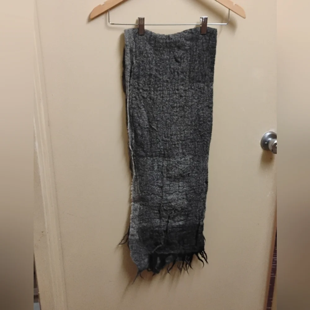 Tumi Felted Wool Fringe Scarf One Size